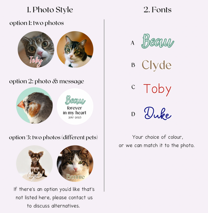 Pet Memorial Photo Locket Ornament