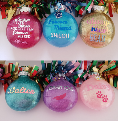 Pet Memorial Bauble