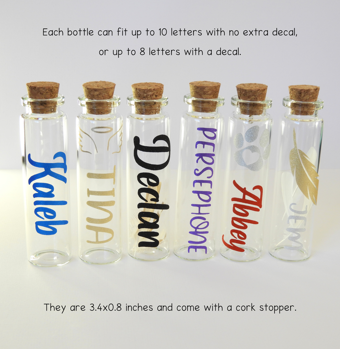 2 for 1 sale | Imperfect Pet Memorial Keepsake Bottles